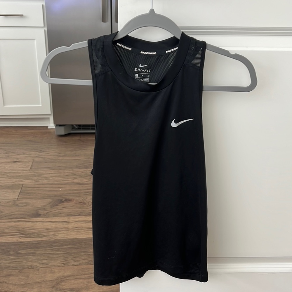 Nike Dri-Fit black running tank